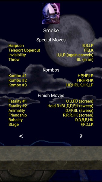 Moves for Mortal Kombat 11::Appstore for Android