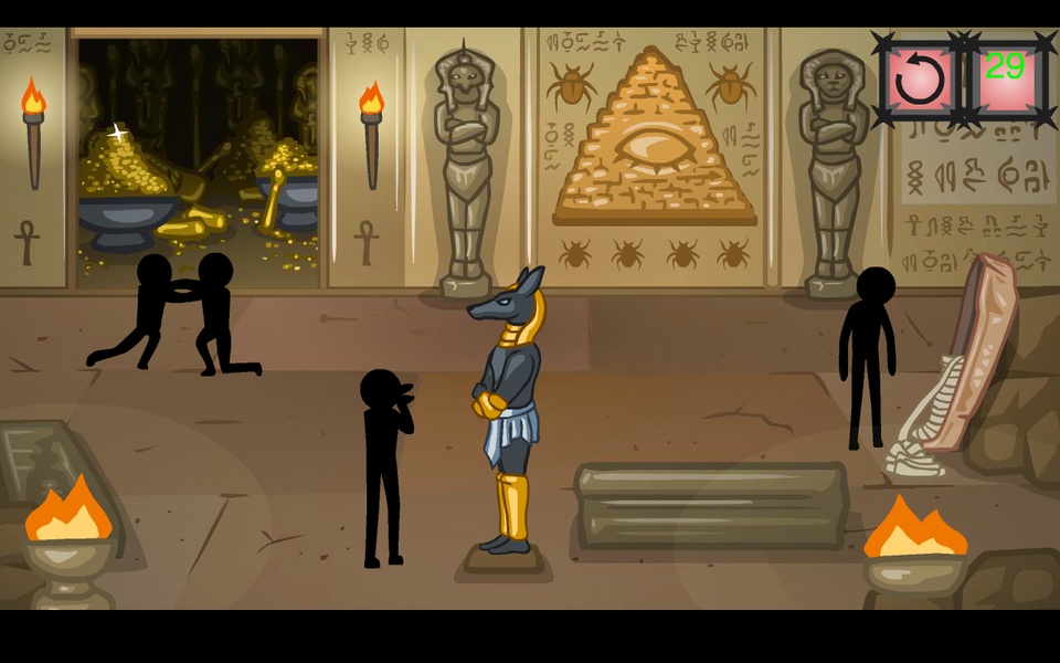 Stickman Secret Of The Pyramid - Preview 1