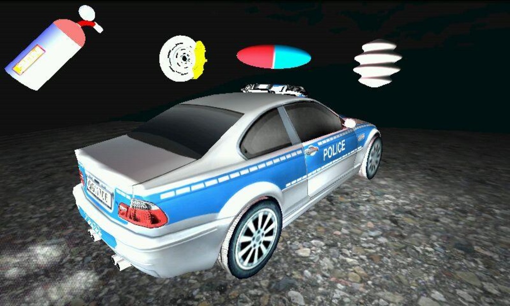 Toddler Police Toy 3D - Preview 8