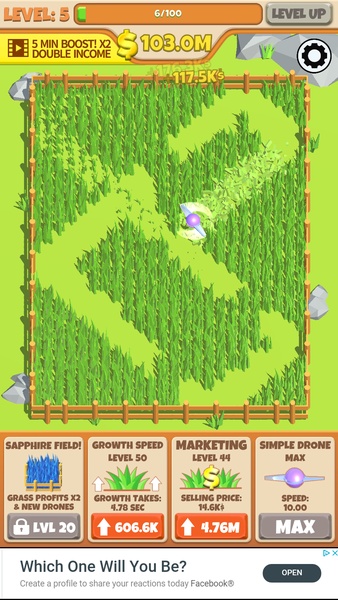 Idle Grass Cutter - Preview 1