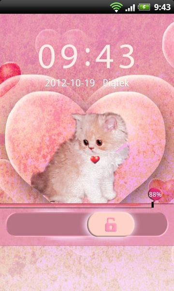 GO Locker Theme Kitty - Preview 2