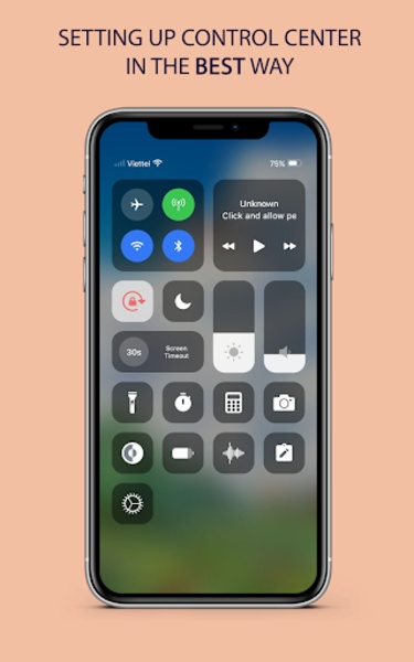 Control Center iOS - Preview 1
