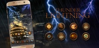 Thunder Lightning Theme: Caribbean Storm screenshot 1