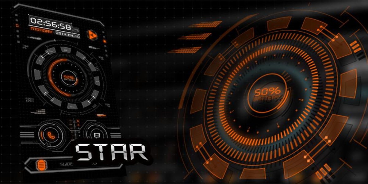 The Star GOLauncher EX Theme - Preview 6