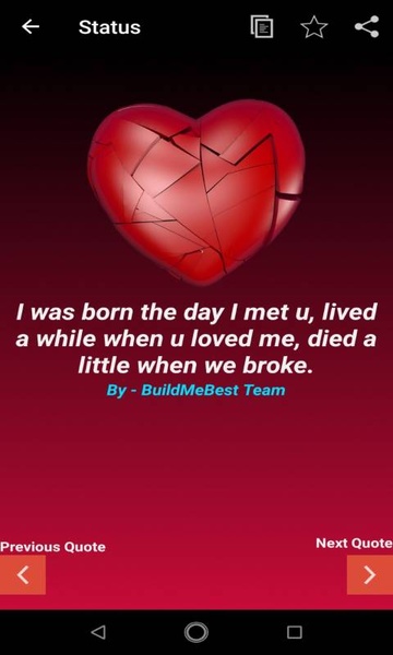 Breakup Status in English & Hindi- Best Sad Quotes - Preview 2