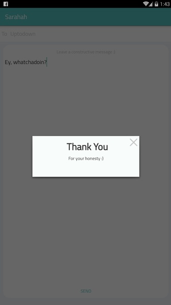 Sarahah - Preview 2