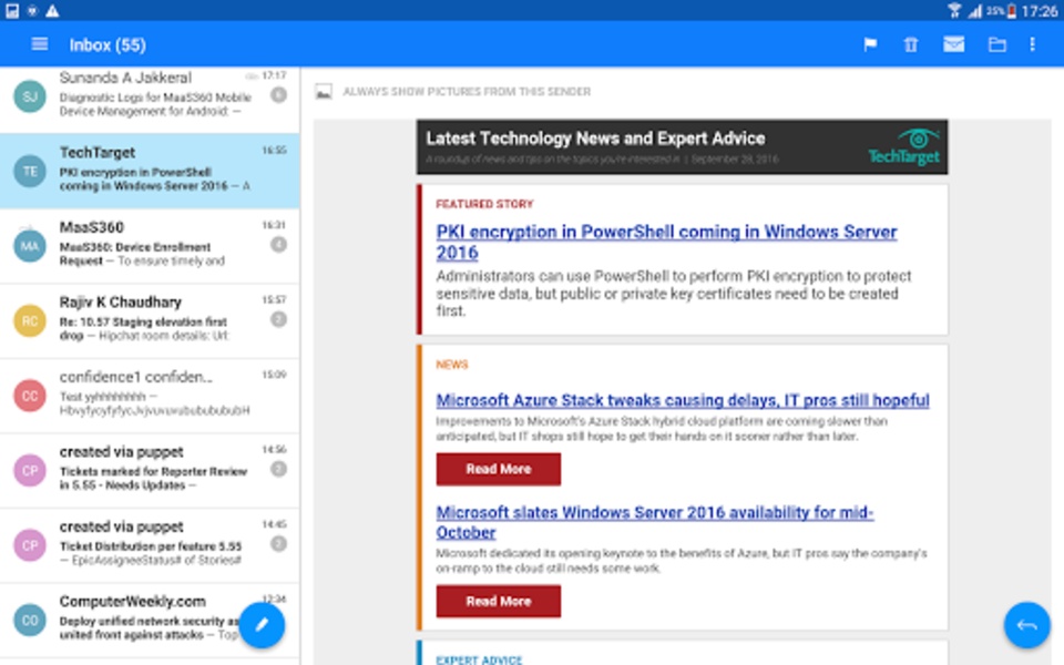 MaaS360 Mail - Preview 2
