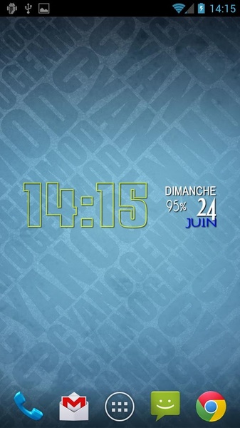 Easy Clock Lite Widget - Preview 1