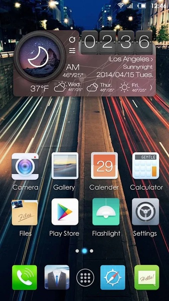 Uptown Funk GOLauncher EX Theme - Preview 4