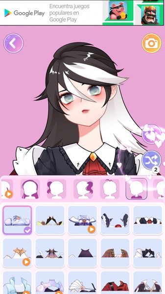 Anime Doll Avatar Maker Game for Android - Download the APK from Uptodown