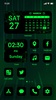 Wow Green Black - Icon Pack screenshot 6