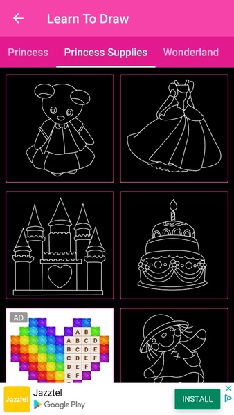 Colorir princesa offline – Apps no Google Play