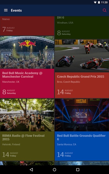 RedBull.com - Preview 3