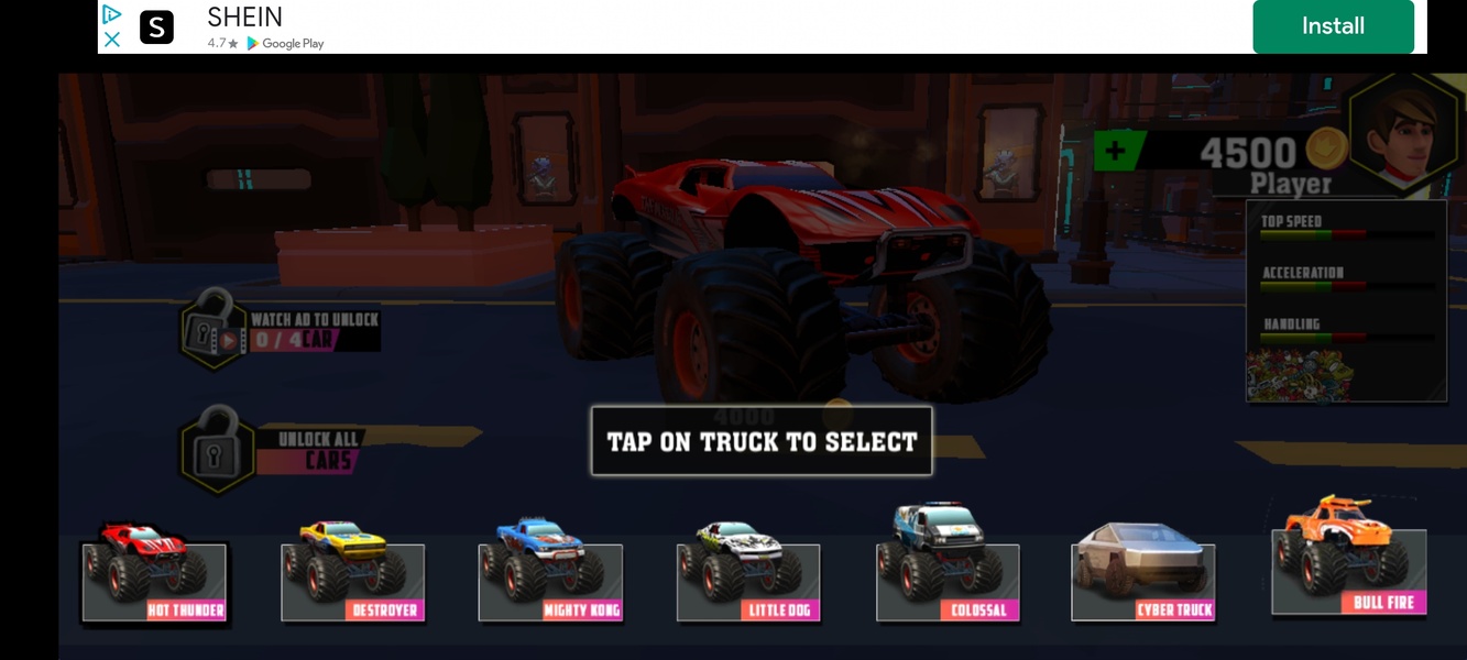 Monster Truck Stunt для Android - Скачайте APK с Uptodown