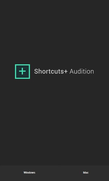 Shortcuts+ Audition - Preview 2