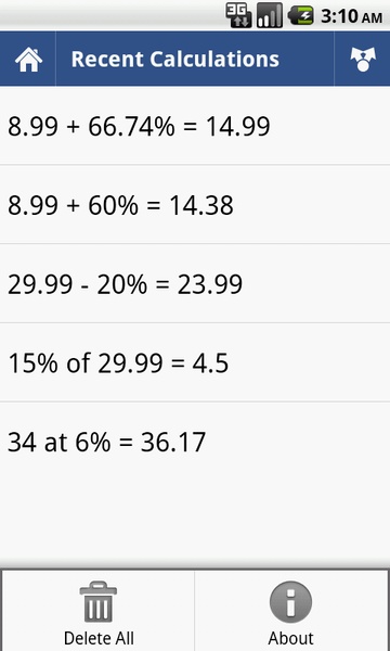 Percent Calculator (Free) - Preview 6