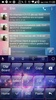 Theme x TouchPal Galaxy Glass screenshot 2