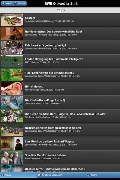 SWR-Mediathek - Preview 1