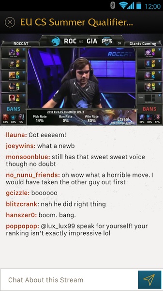 League Chat - Preview 4