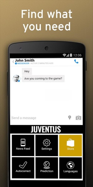 Juventus FC Official Keyboard - Preview 3
