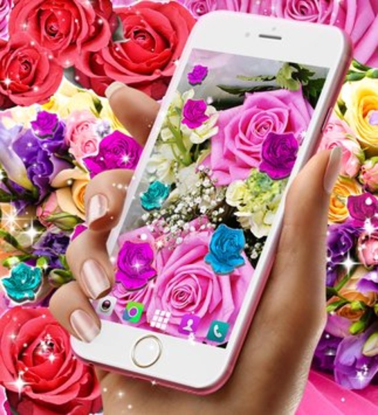 Rose live wallpaper 2017 - Preview 1