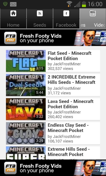 Minecraft PE Seeds - Preview 1