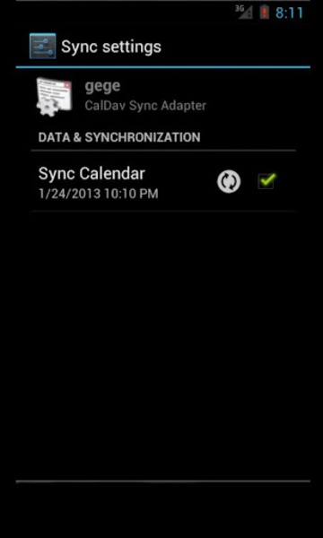 CalDAV Sync Adapter - Preview 3