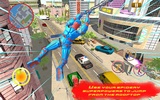 Flying Robot Spider Rope Hero-Vegas Crime Gangster screenshot 6