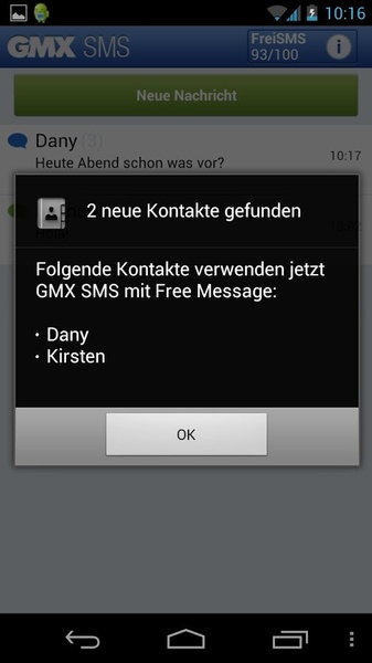 GMX SMS - Preview 1