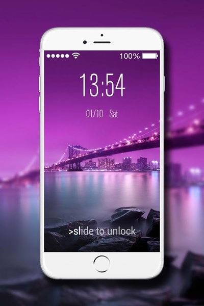 Phone Lock Screen - OS8 Style - Preview 2