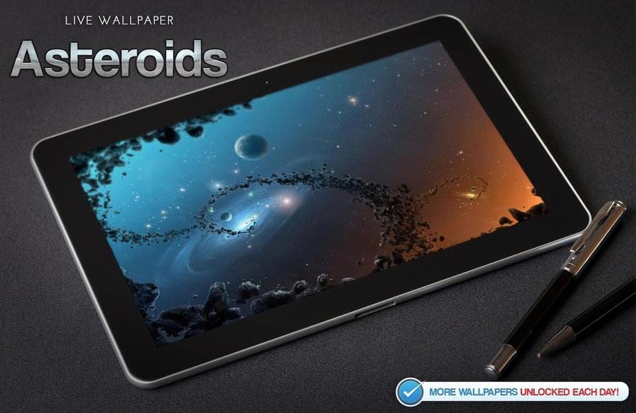 Asteroids Live Wallpaper - Preview 2