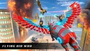 Flying Rhino Robot Games - Transform Robot War screenshot 2