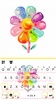 Colorful Cute Flower Keyboard screenshot 1