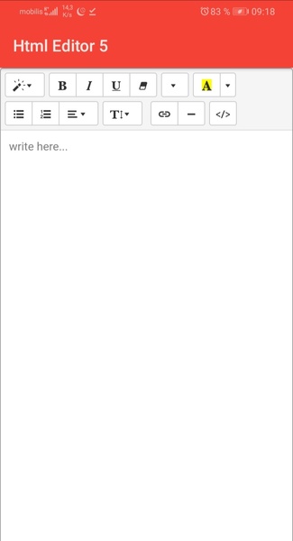 Html Editor 5 - Preview 2