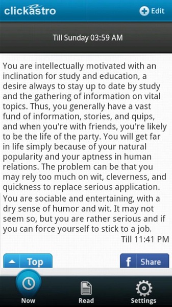 Horoscope & Predictions - Preview 3