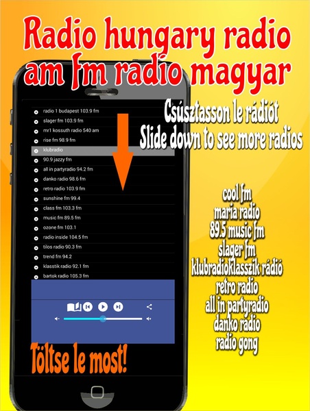 Radio hungary radio am fm radio magyar - Preview 1
