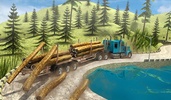 Offroad Long Trailer Truck Sim - Jeep Prado Games screenshot 1