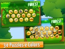 Forest - Kids Coloring Puzzles screenshot 5