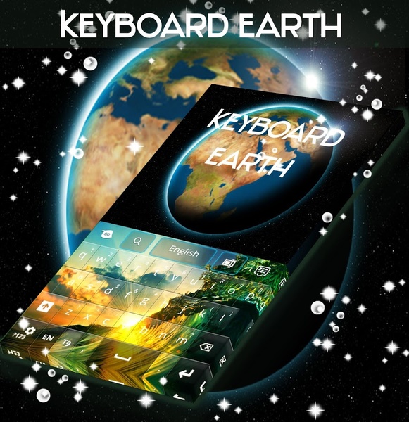 Earth HD GO Keyboard - Preview 5