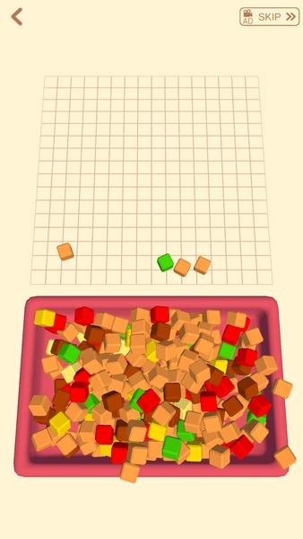 Cubes Art - Assemble object unique puzzle - Preview 2