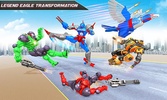 Flying Eagle Robot Car Games screenshot 12