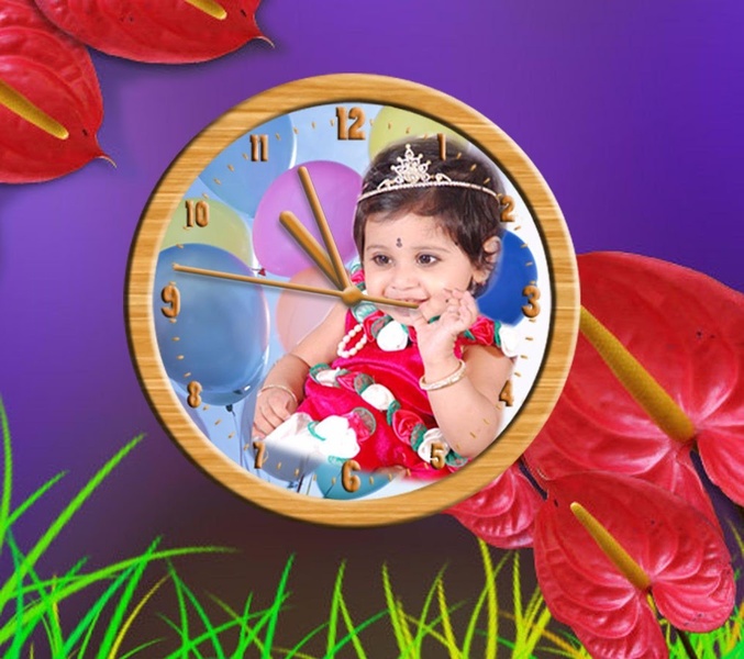 My Photo Clock Wallpaper - Preview 1