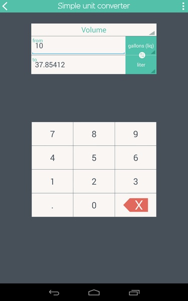 Simple Unit Converter - Preview 2