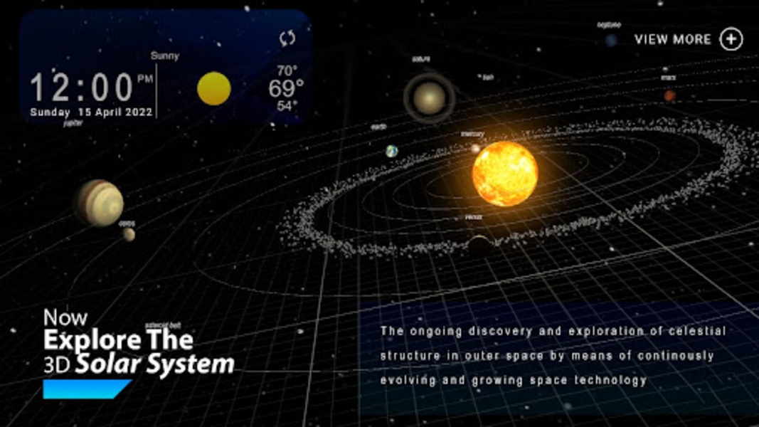 Sistema Solar Android Download App Planets Of The Solar System App