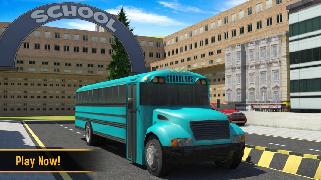 School Bus 3D - Preview 2