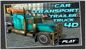 Car Transport Trailer Truck 4d screenshot 5