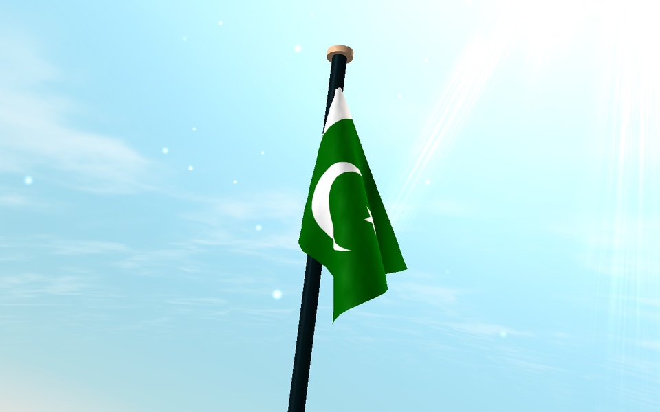 Pakistan Flag 3D Free - Preview 8