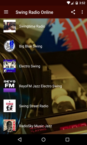 Swing Radio Online - Preview 3