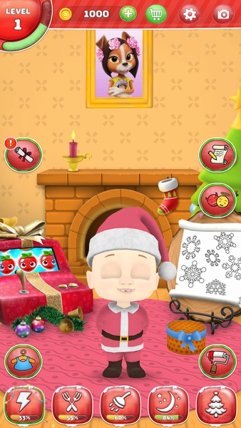 Jogo de Papai Noel Falante::Appstore for Android