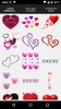 Love & romantic photo stickers screenshot 3